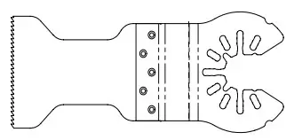 ROCKWELL F30 Sonicrafter 31 Piece 3.5 Amp Variable Speed Oscillating Multi Tool Kit - figure 4