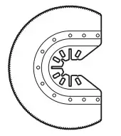 ROCKWELL F30 Sonicrafter 31 Piece 3.5 Amp Variable Speed Oscillating Multi Tool Kit - figure 7