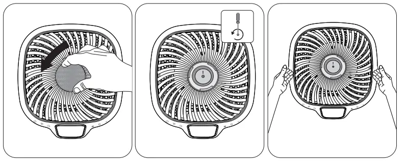 RowenTa Pure Home PU8080 Intelligent Air Purifier - FILTERS 4