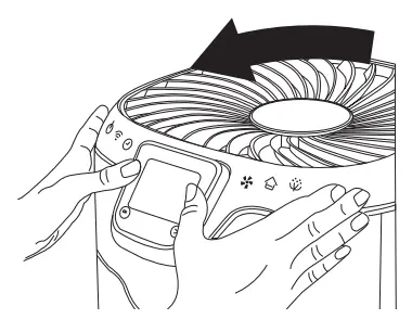 RowenTa Pure Home PU8080 Intelligent Air Purifier - Screen 2