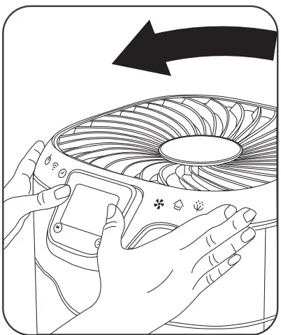 RowenTa Pure Home PU8080 Intelligent Air Purifier - Screen1