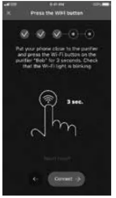 RowenTa Pure Home PU8080 Intelligent Air Purifier - app 4