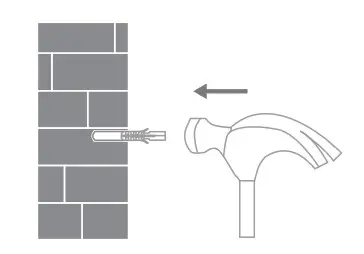 Installation on wall 2