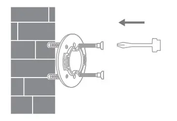 Installation on wall 3