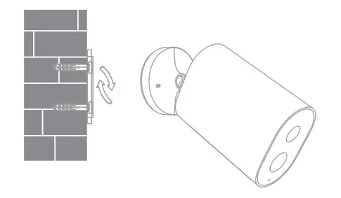 Installation on wall 4