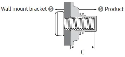 SAMSUNG QB98T 8-Inch 4K UHD Signage LCD Display - Mount Kit