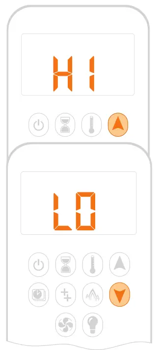 SOLAS One Touch Hand Held Remote - Low Flame