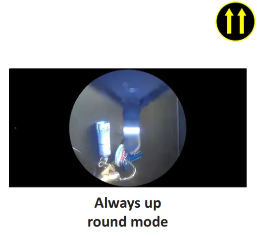 FERRET TOOLS CFWF50L Ferret Lite Multipurpose Wireless Inspection Camera - VIEWING MODE