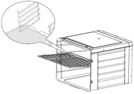 ARTUSI CAO900 90cm Electric Built In Oven - Fitting