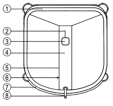 Schneider Electric SCVC24144W Robot Lave Vitre Robotic Window Cleaner - ROBOT