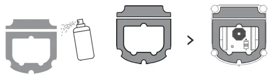 Schneider Electric SCVC24144W Robot Lave Vitre Robotic Window Cleaner - spray