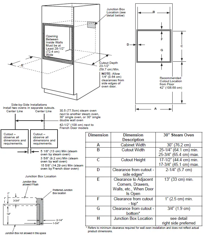 MONOGRAM ZMB9032 Built-In Steam Oven fig 3