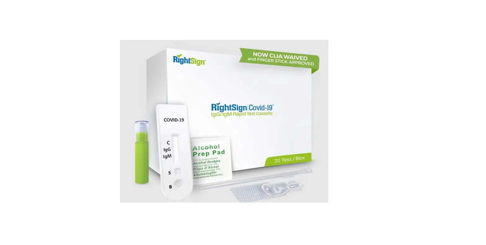 Rightsign Covid-19 Igg/igm Rapid Test Cassette Instruction Manual Rightsign Covid-19 Igg/igm Rapid Test Cassette Instruction Manual