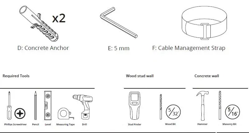kanto-SWS200-Wall-Mount-Security-iPad-Stand-fig2