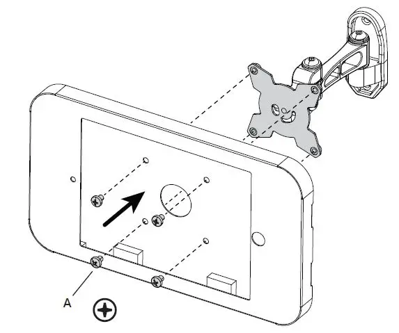 kanto-SWS200-Wall-Mount-Security-iPad-Stand-fig6