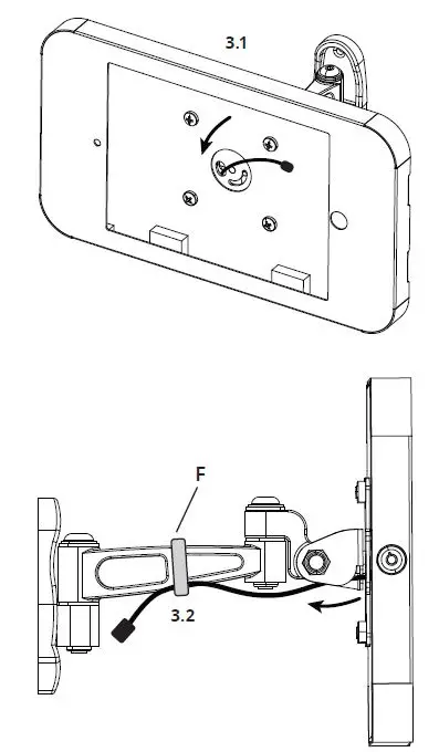 kanto-SWS200-Wall-Mount-Security-iPad-Stand-fig7