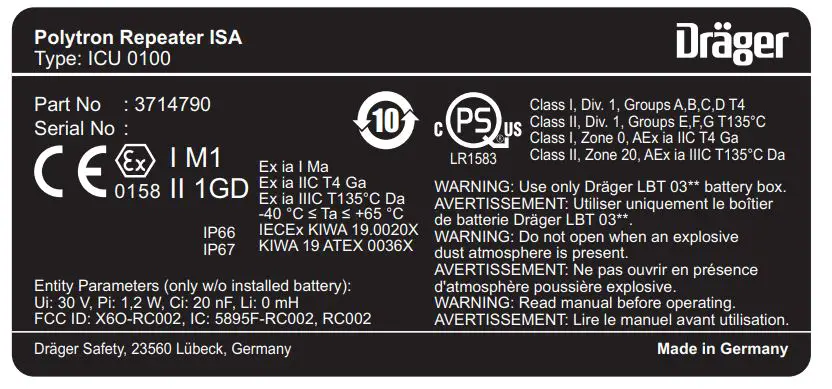 Drager-RC003-Gas-Measurement-Device-2