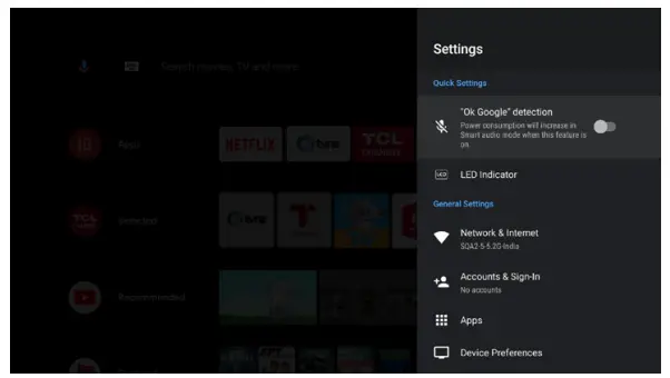 TCL C725 Video Call QLED 4K Android Tv 17