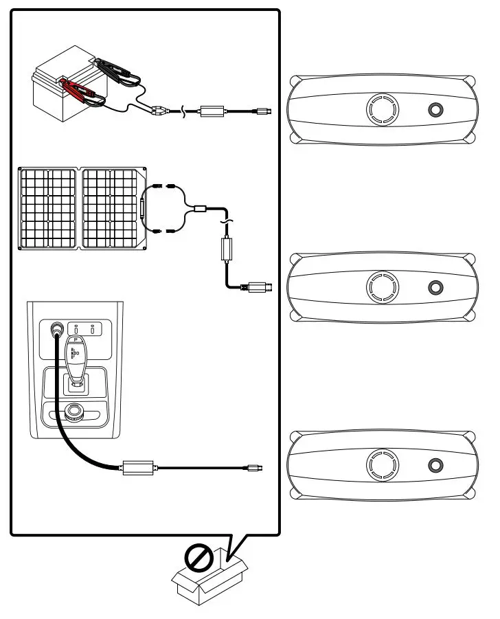 CTEK 40-462 CS Free 12V Portable Charger User Manual - Battery Charging