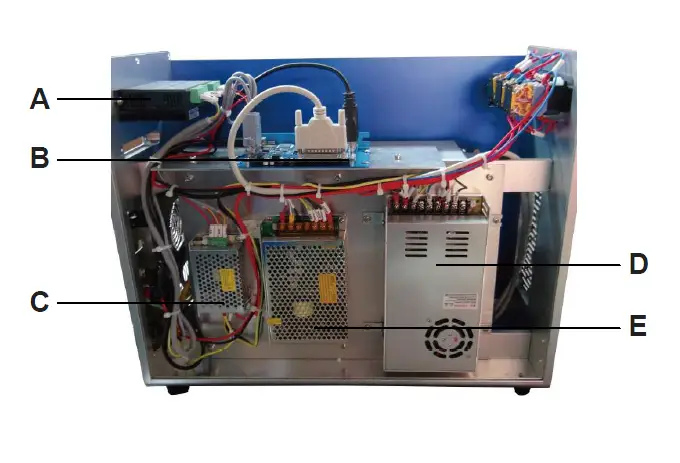 omtech -LYF-50W -Split -Fiber -Marking -Machine -2