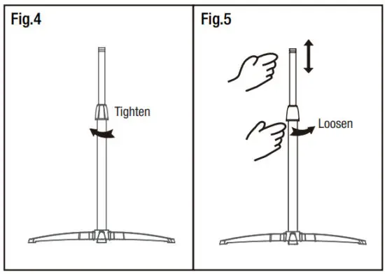 HAMPTON BAY FS40 21MA 16 Inch Stand Fan - COLUMN UNIT 2