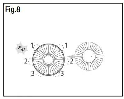 HAMPTON BAY FS40 21MA 16 Inch Stand Fan - GUARD INSTALLATION 1