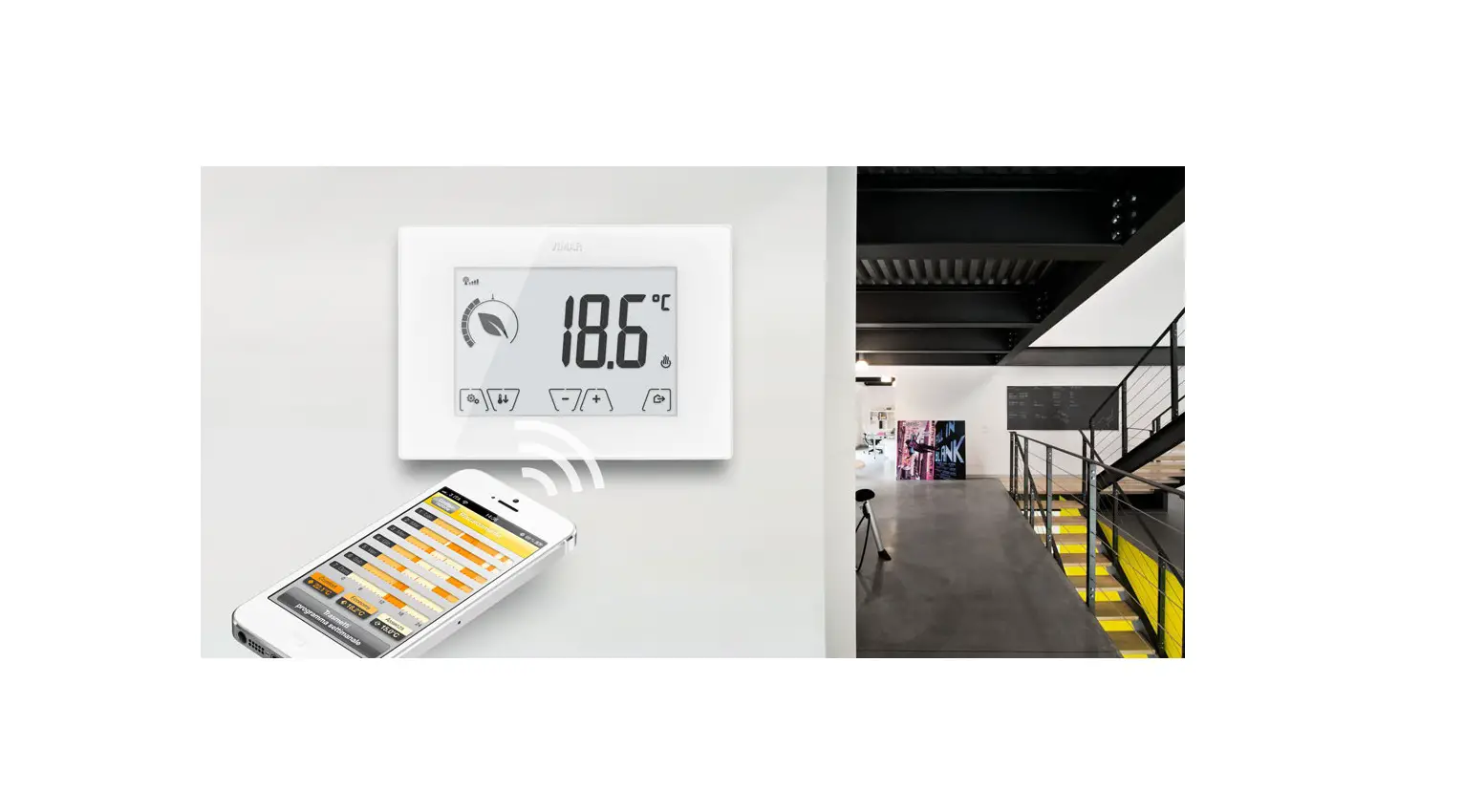 Vimar 02912 Smart Clima Wi-fi Thermostat Instruction Manual