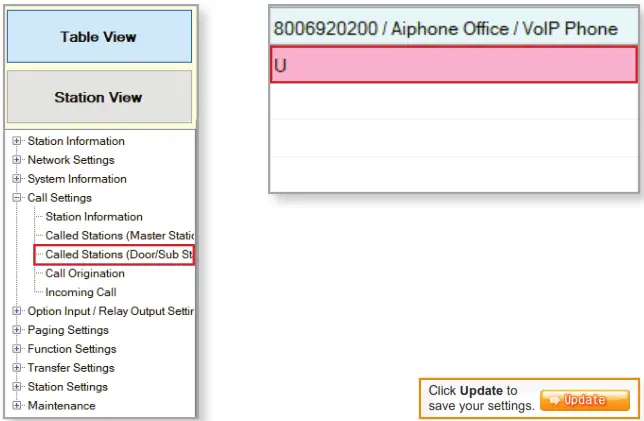 AIPHONE IXW PBXA Device - Registering 1