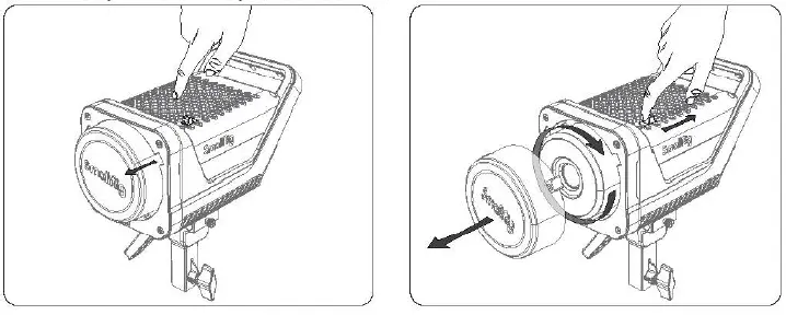 SmallRig 220W Bi Color LED Video Light FIG 3