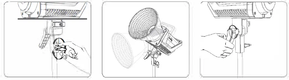 SmallRig 220W Bi Color LED Video Light FIG 5