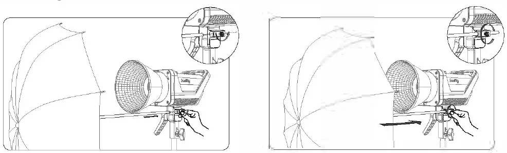 SmallRig 220W Bi Color LED Video Light FIG 6