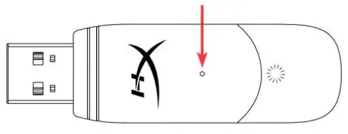 HYPERX HHSC2X-BA-RD-G Cloud II Wireless Gaming Headset - SB