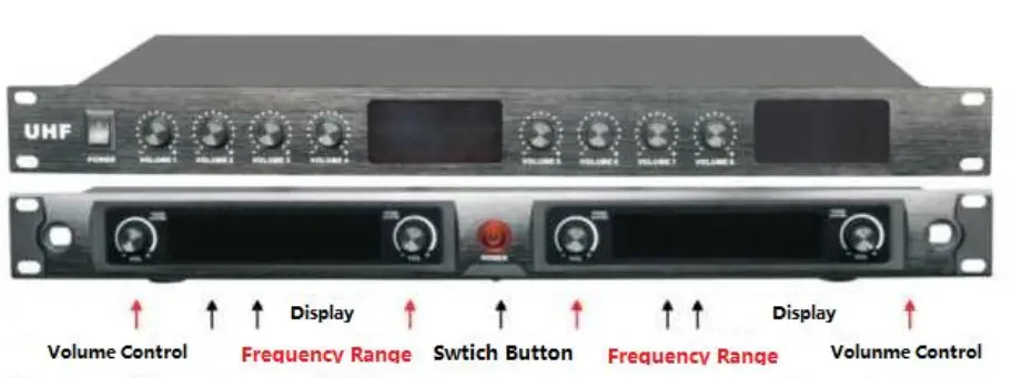 Wange Trading Enping RV 4 UHF Wireless Microphone System - figure 2