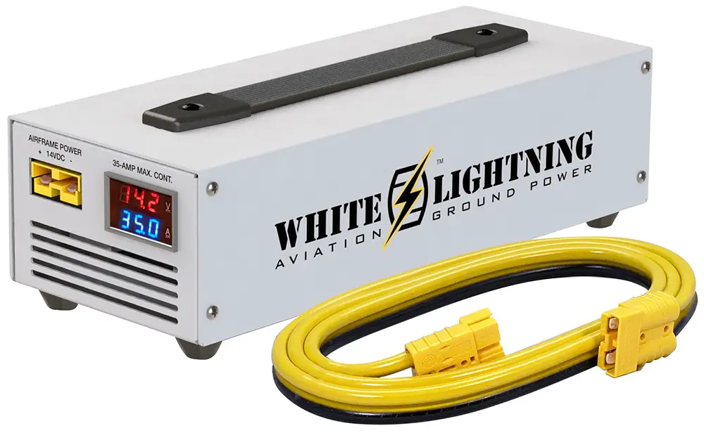 Aircraft Spruce M1435-EXP White Lightning 14V Mini GPU for Experimental Aircraft