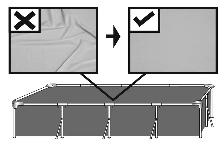 Smooth out the bottom