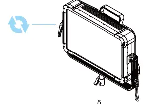 GVM-YU300R-Bi-Color-Studio-Softlight-LED-Panel-03