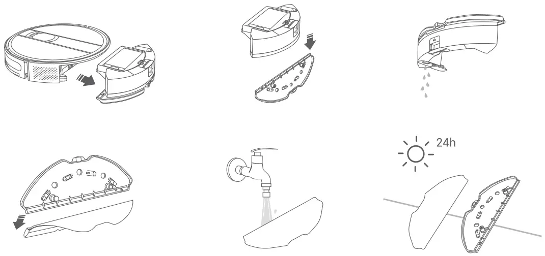 Cleaning instruction