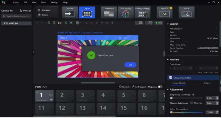 NOVASTAR MX40 Pro LED Display Video Controller 17