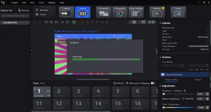 NOVASTAR MX40 Pro LED Display Video Controller 20
