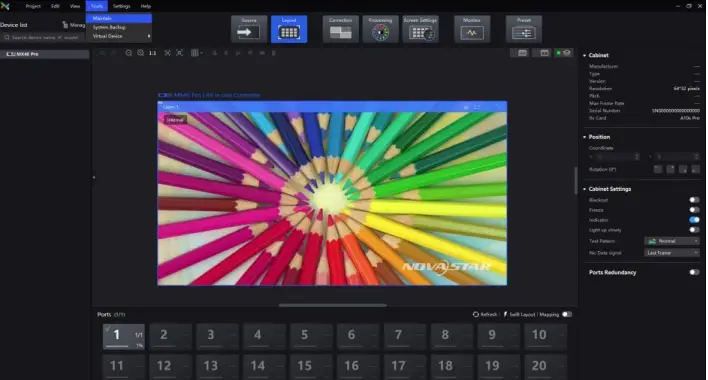NOVASTAR MX40 Pro LED Display Video Controller 9