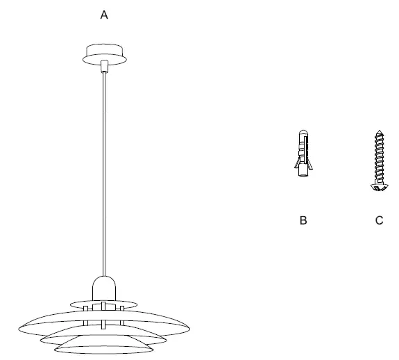 NOVA LIFE 52656-001-53 Interior Pendant-1