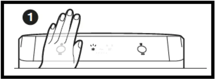 OASIS P1CMPVHSK Contactless Pou Hot Cold and Room Temperature Water Dispenser - DISPENSING WATER 1
