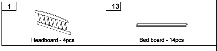 GODEER LT000504LXLAAE Gray Twin Size Loft Bed FIG (3)