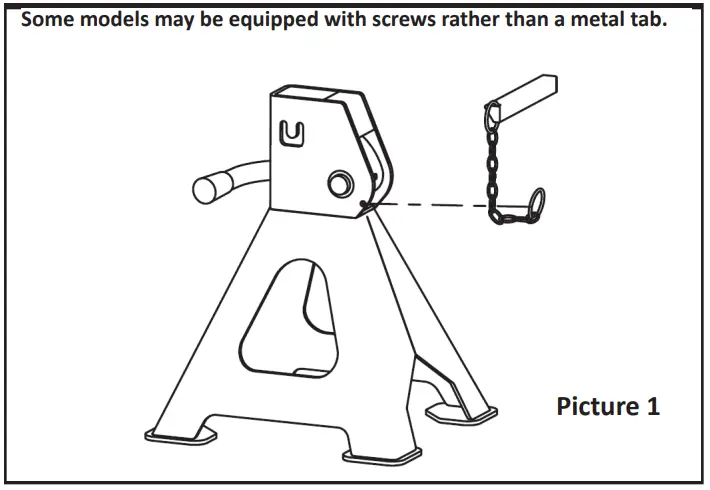 BORMANN BWR5023 Tripod Support 3ton - Figure 1