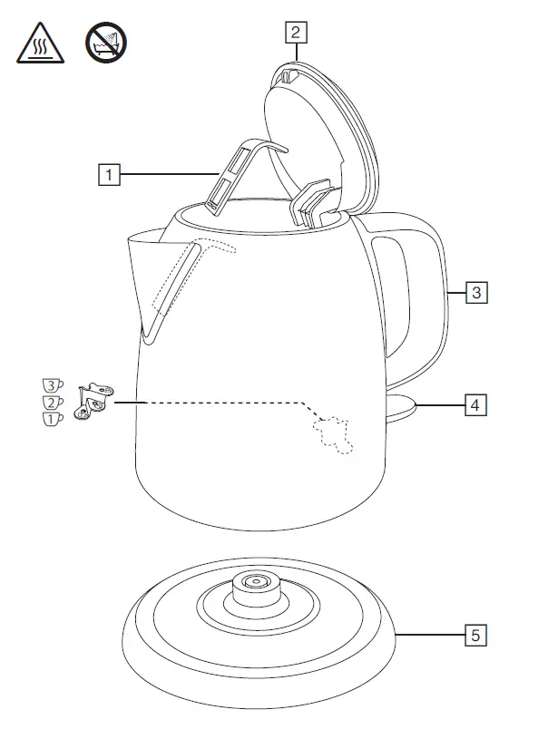 Russell Hobbs 24992-70 Color Plus Mini Kettle 1