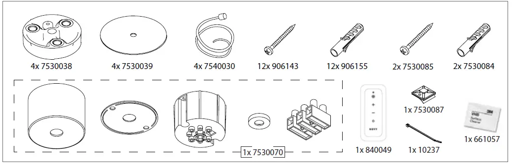 NOVY 7530 Phantom Cable-3