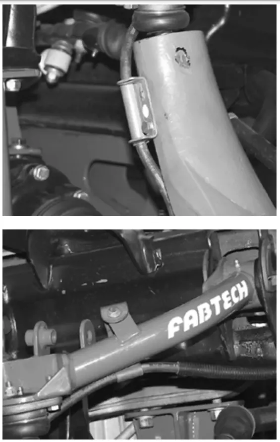 FABTECH K1015 Performance Shocks 8 Inch Performance System - Fig 21