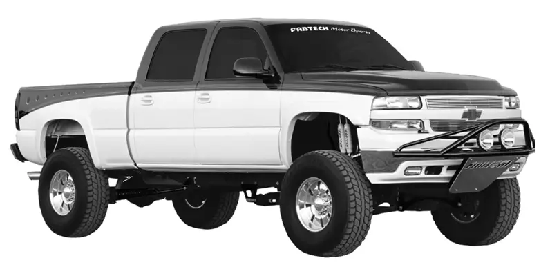 FABTECH K1015 Performance Shocks 8 Inch Performance System