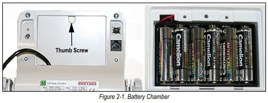 RICE LAKE 150-10-7 Digital Physician Scale Floor-Level User Manual - Figure 2-1