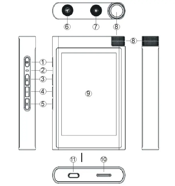Shenzhen Kunkun Technology H66 HiFi Player